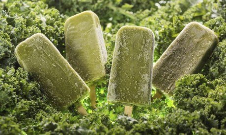 Green Wave Smoothie Pops
